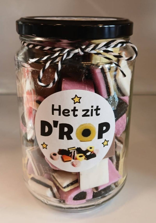 Het zit d'rop pot