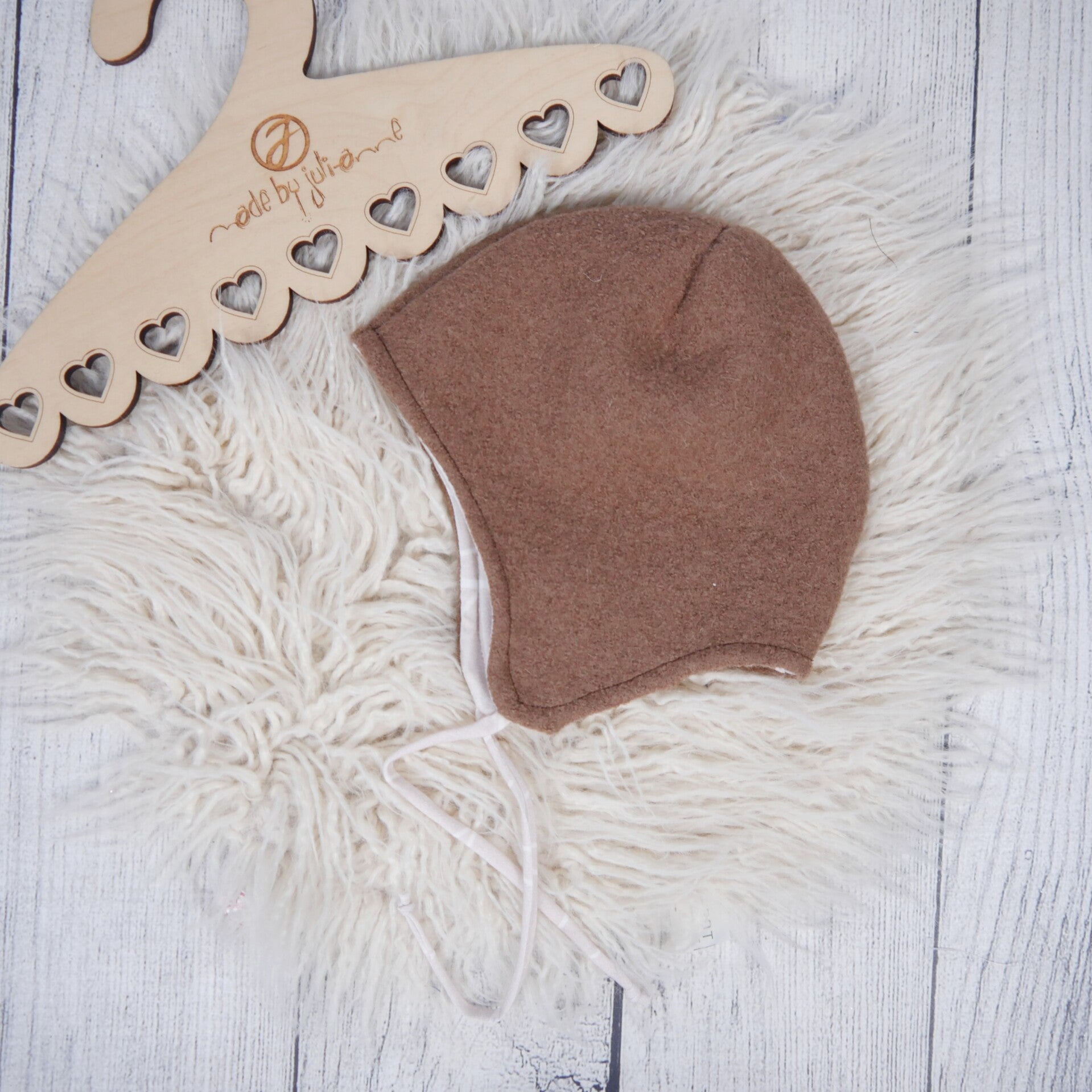 KU 45-47 Walk Mütze "Helmwunder" Hellbraun