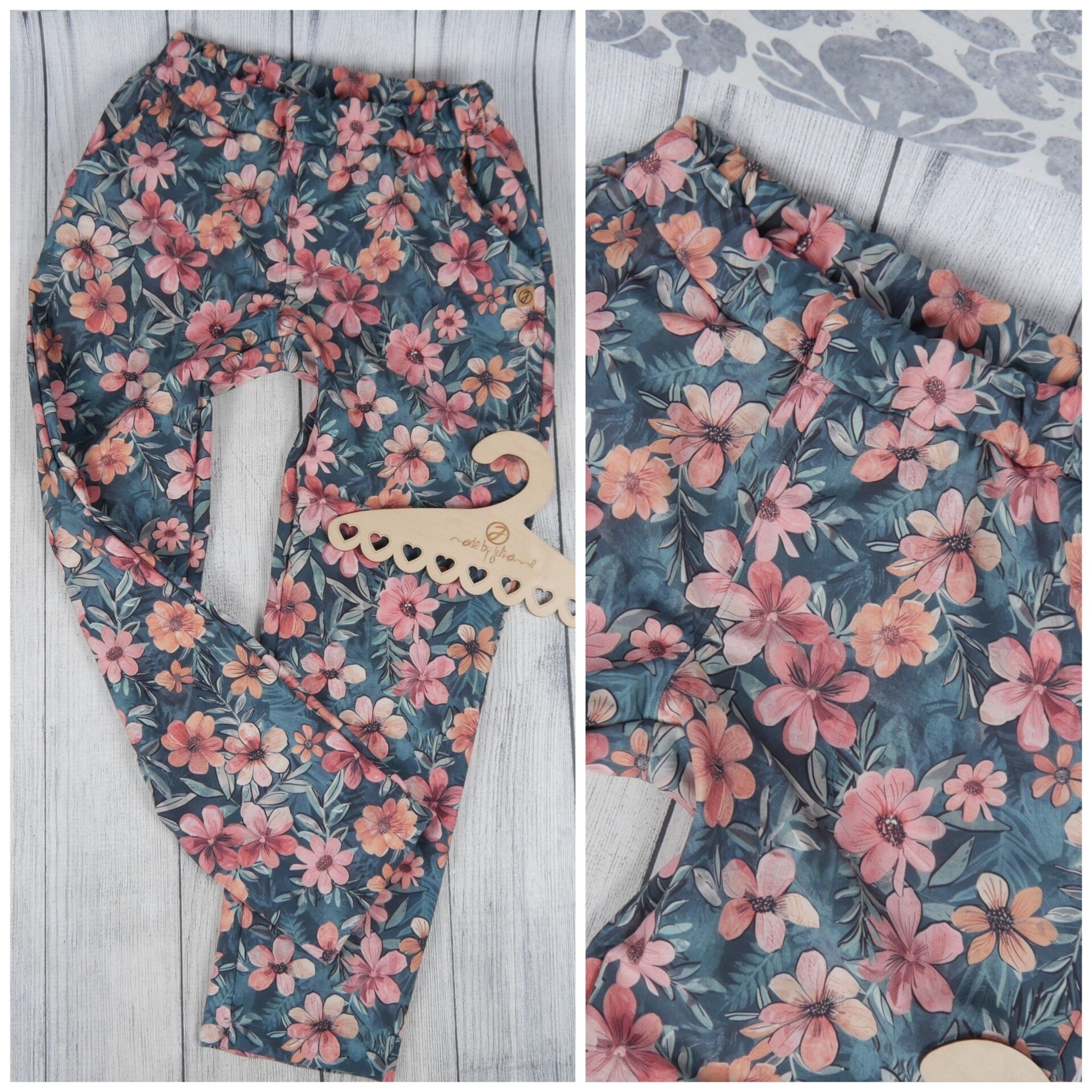 Outdoor-Hose Damen Softshell Autumn Flowers