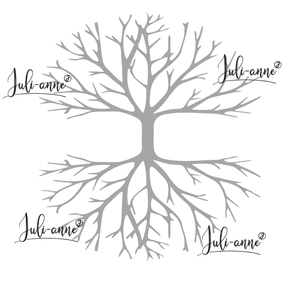 Reflektor Bügelbild - Baum   *verschiedene Größen*