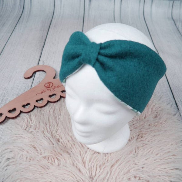 KU 56-58 Knoten Stirnband - Walk Petrol