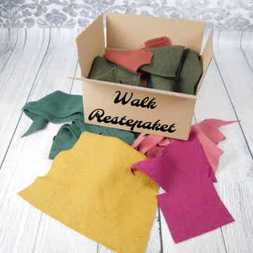Walk Reste Paket - Wollwalk Abschnitten GANZE KISTE