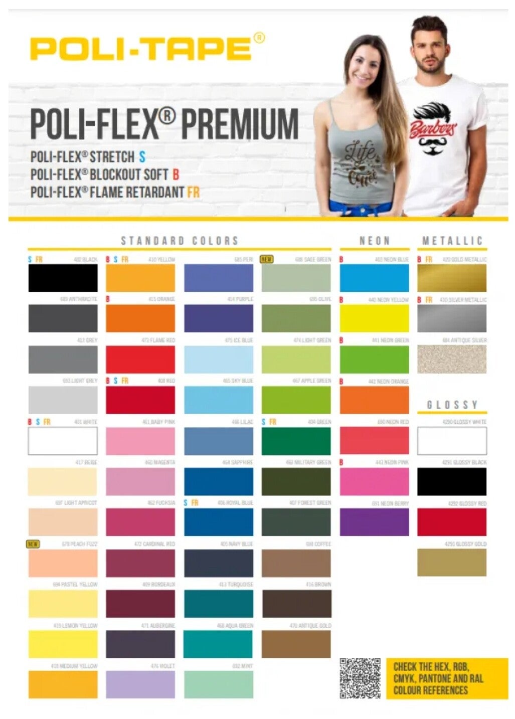POLI-FLEX Premium Flexfolie