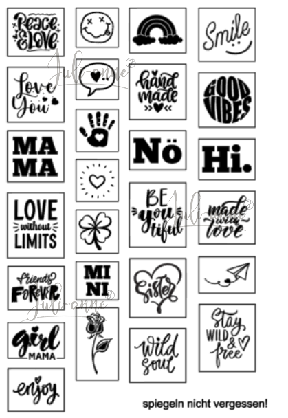 Plottdatei Labels DIY Label