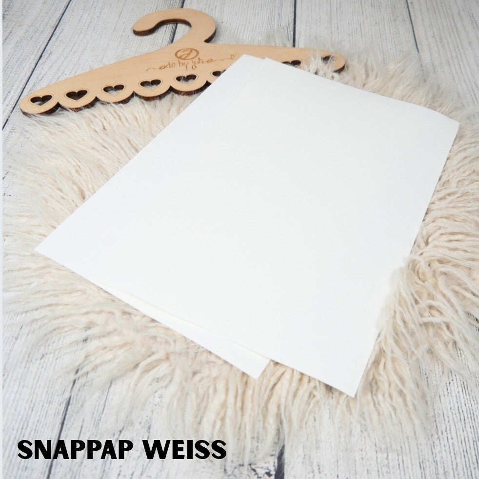 SnapPap Blatt 20x30cm Weiß