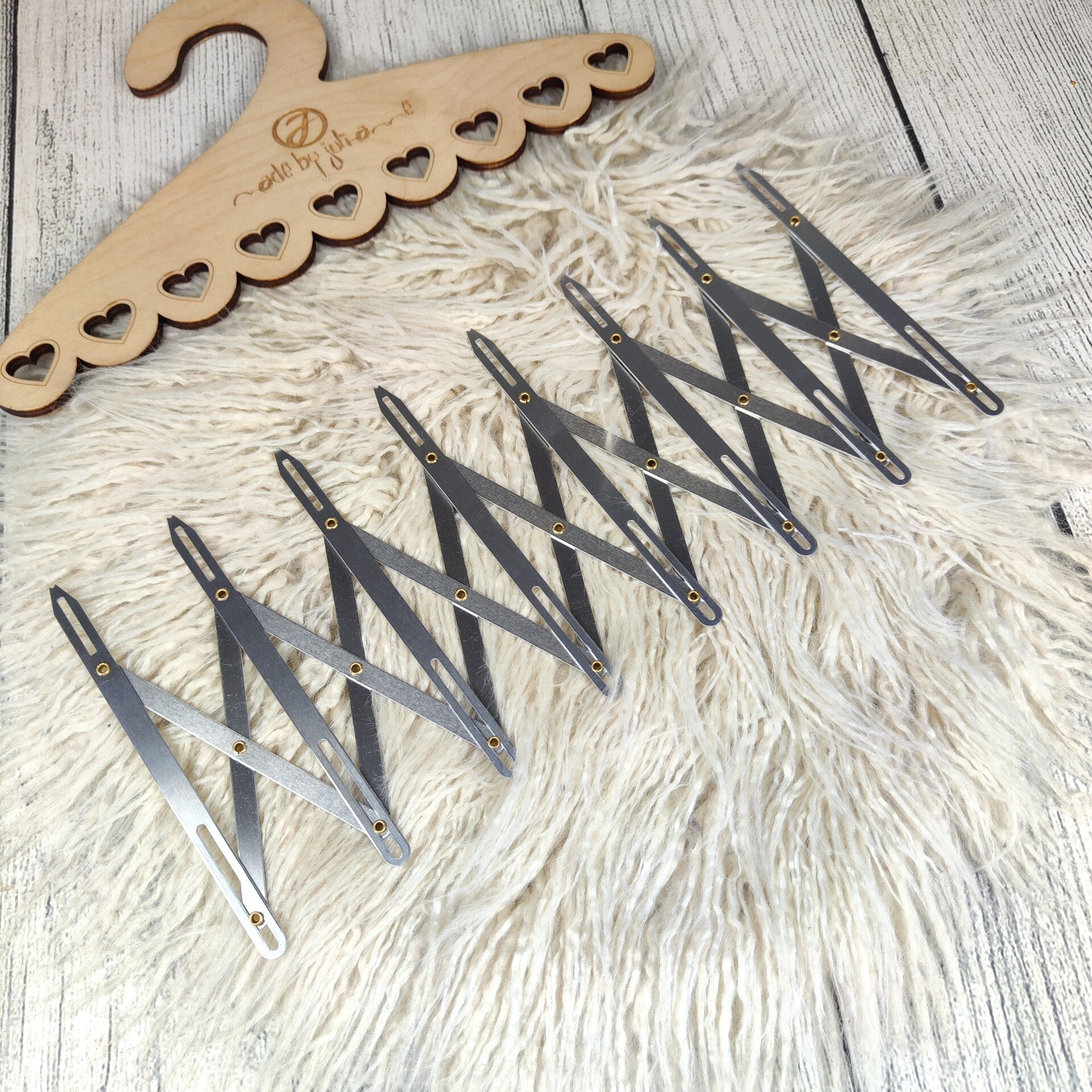 Abstandslehre - für Knöpfe usw