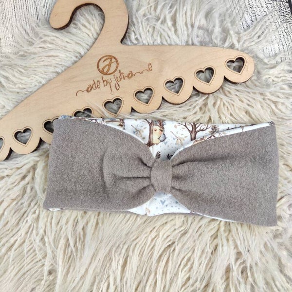 KU 48/50 Knoten Stirnband - Walk Taupe