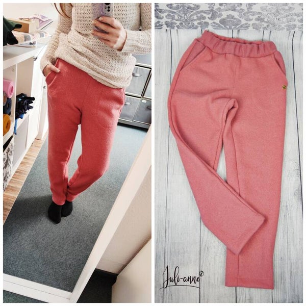 Outdoor-Hose Damen Walk Koralle