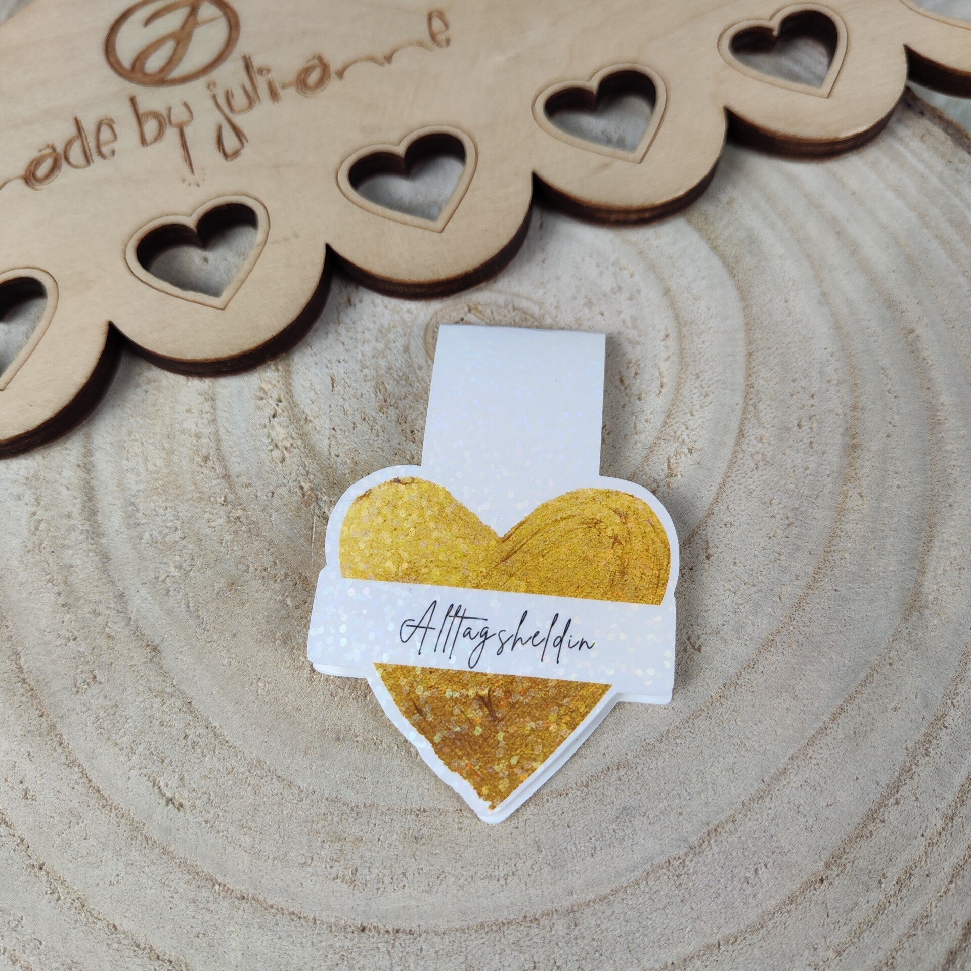 Magnet - Lesezeichen - Alltagsheldin - personalisierbar