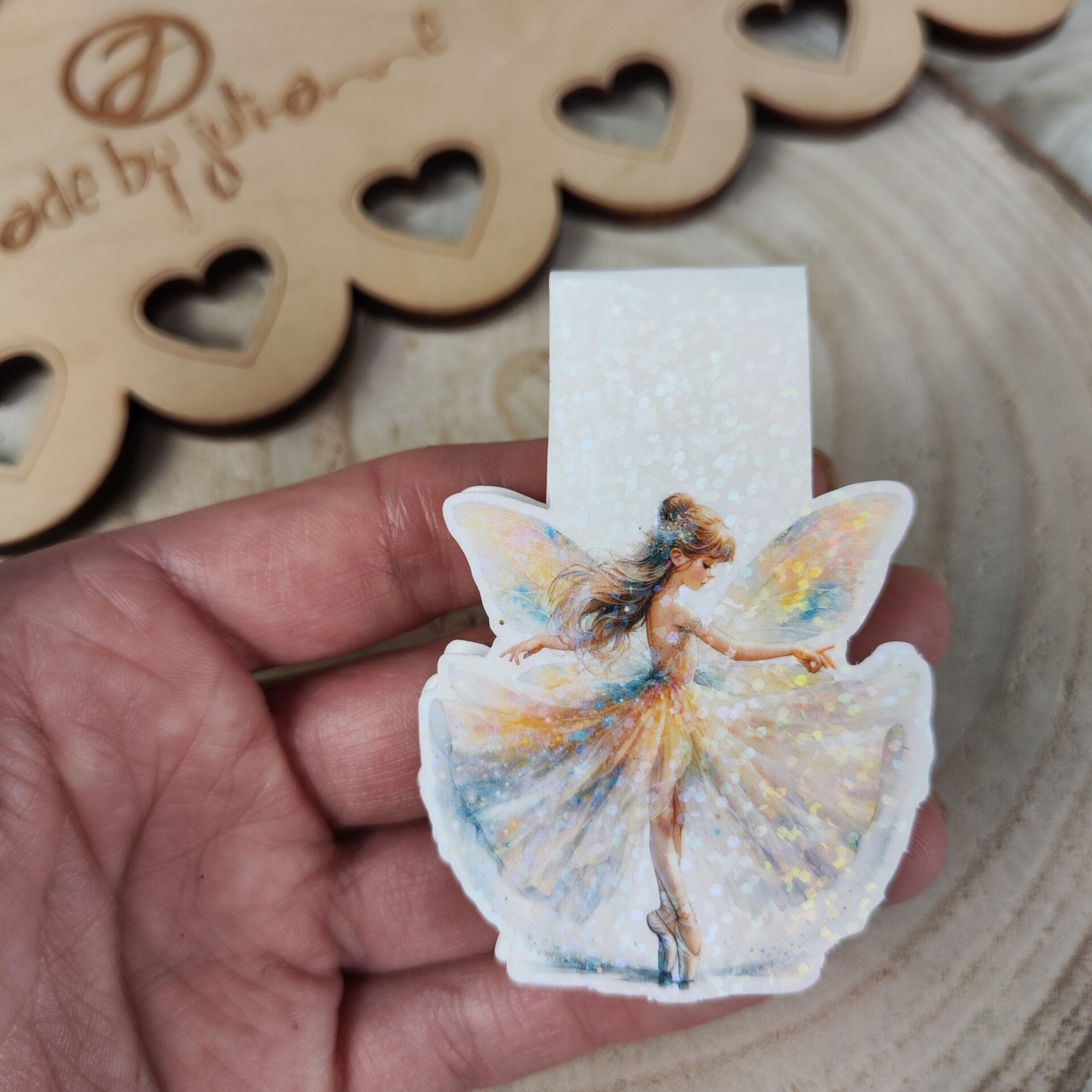 Magnet - Lesezeichen - Fairy Ballerina 1 - personalisierbar