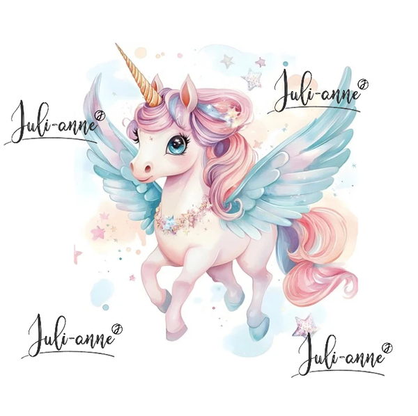 Bügelbild RAINBOW PEGASUS 1