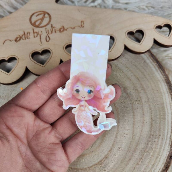 Magnet - Lesezeichen - Meerjungfrau 2 - personalisierbar