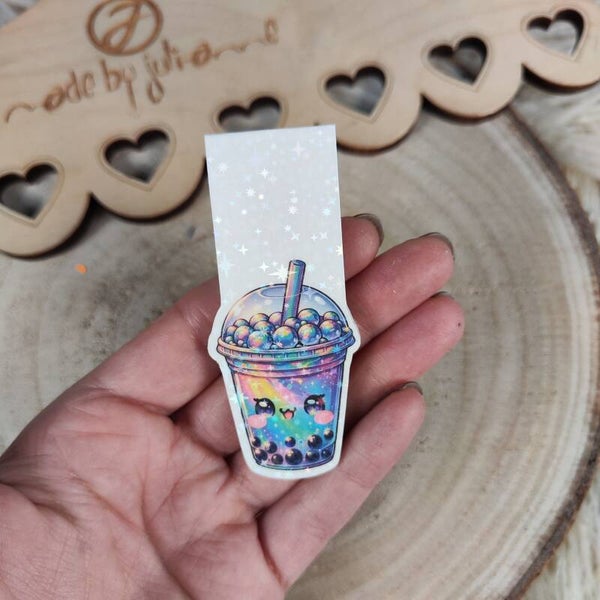 Magnet - Lesezeichen - bubbletea - personalisierbar