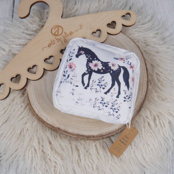Mini Kosmetik & erste Perioden Täschchen für Mädchen - BLUMENPFERD