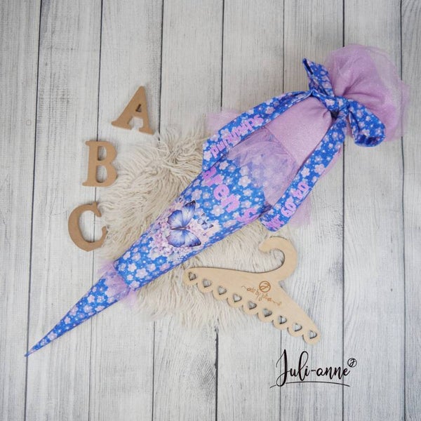 Schultüte passend zu Step by Step Butterfly Maja Tüll 70cm / 85cm / Geschwister