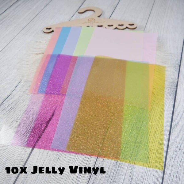 Jelly Vinyl Set 1 - 10 Blatt