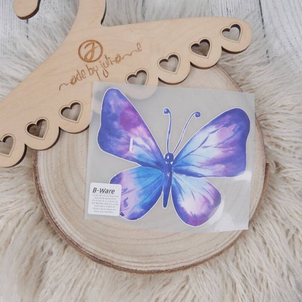 B-WARE! Bügelbild Schmetterling