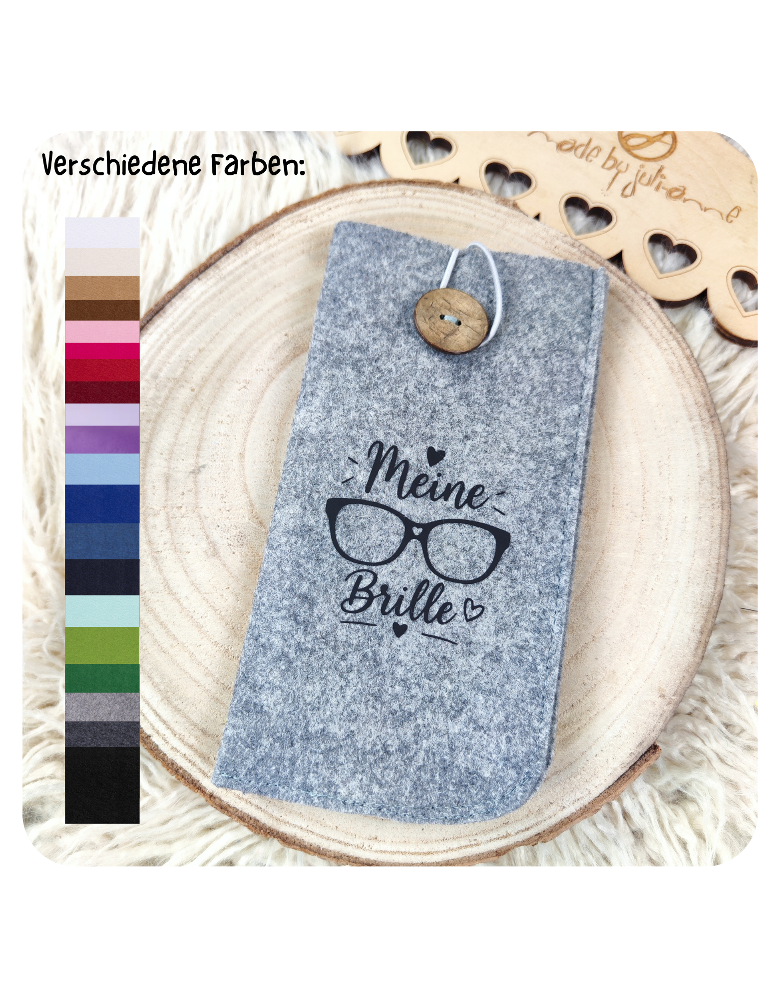 Brillen Etui - MEINE BRILLE