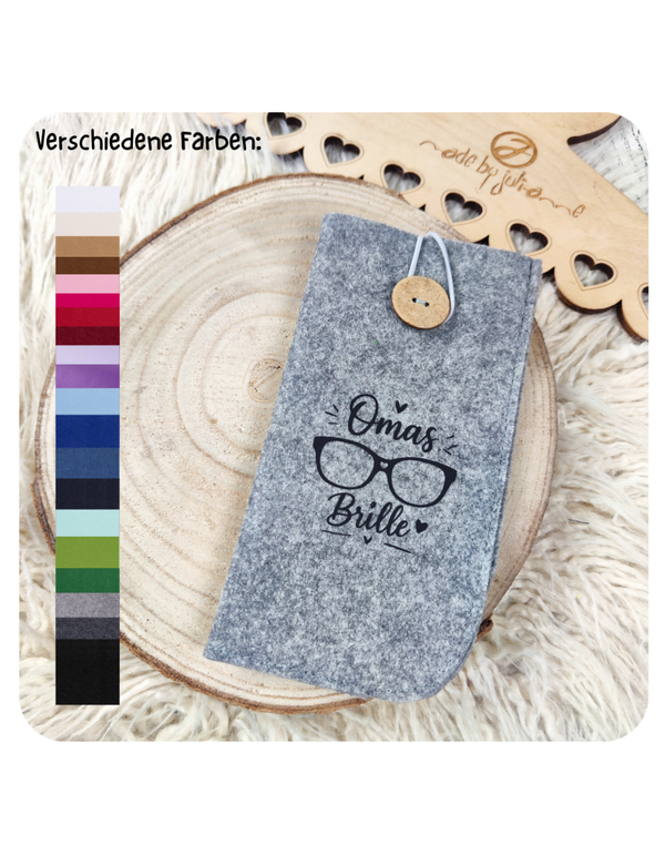Brillen Etui - OMAS BRILLE