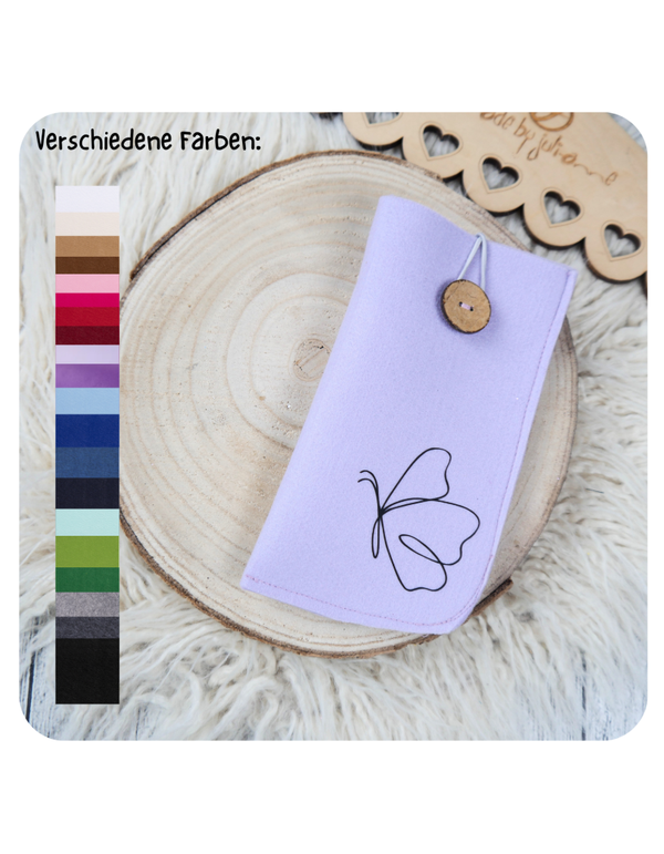 Brillen Etui - Schmetterling 1