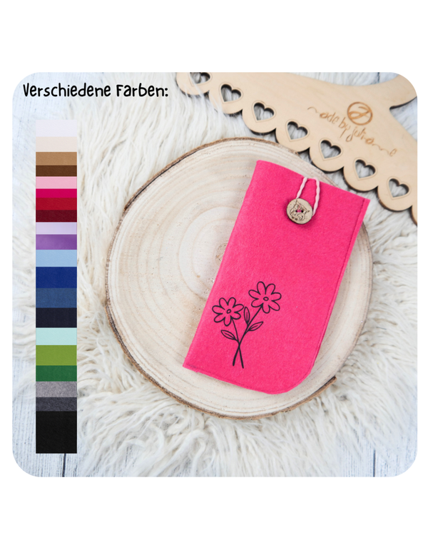 Brillen Etui - Blümchen
