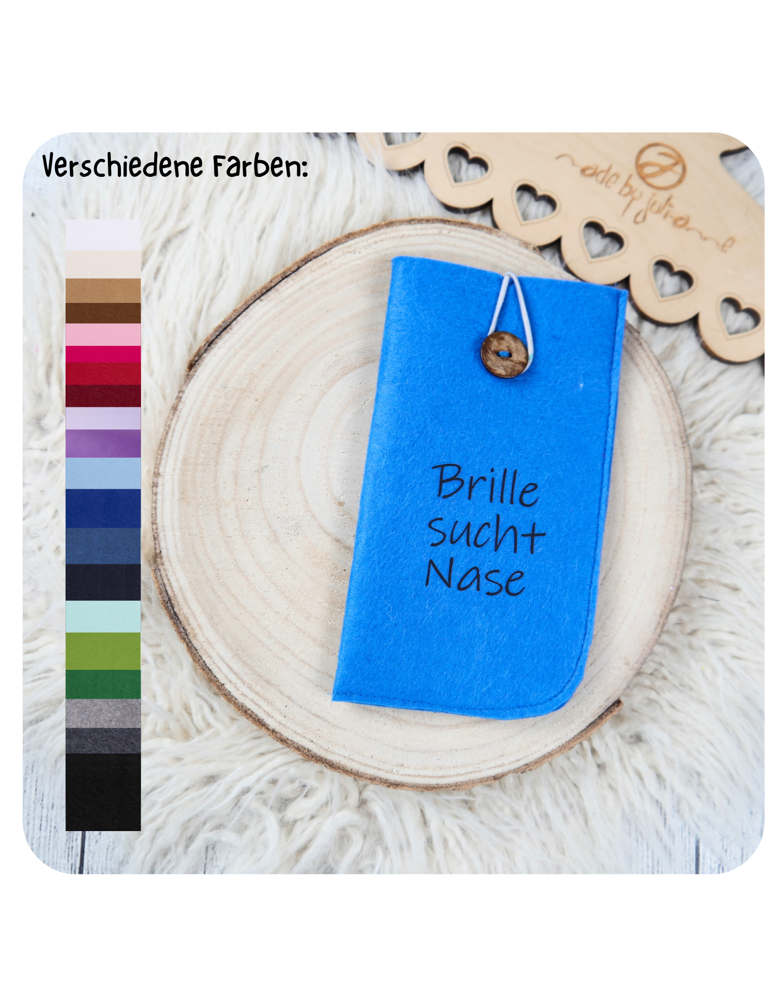 Brillen Etui - Brille sucht Nase