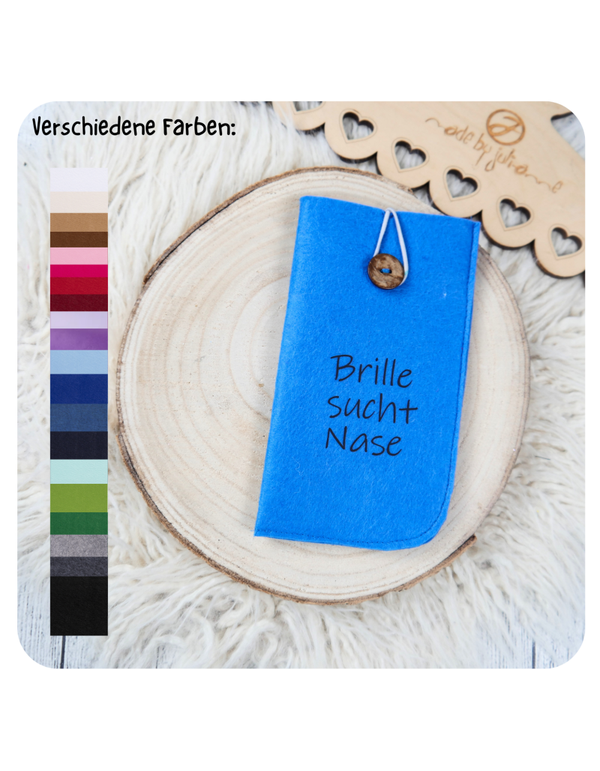 Brillen Etui - Brille sucht Nase