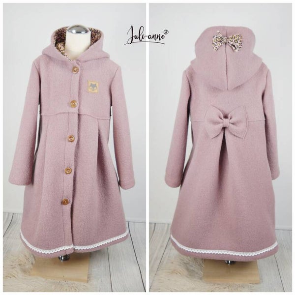 Jumi Mädchen Jacke / Mantel BIO Softwalk Woodrose