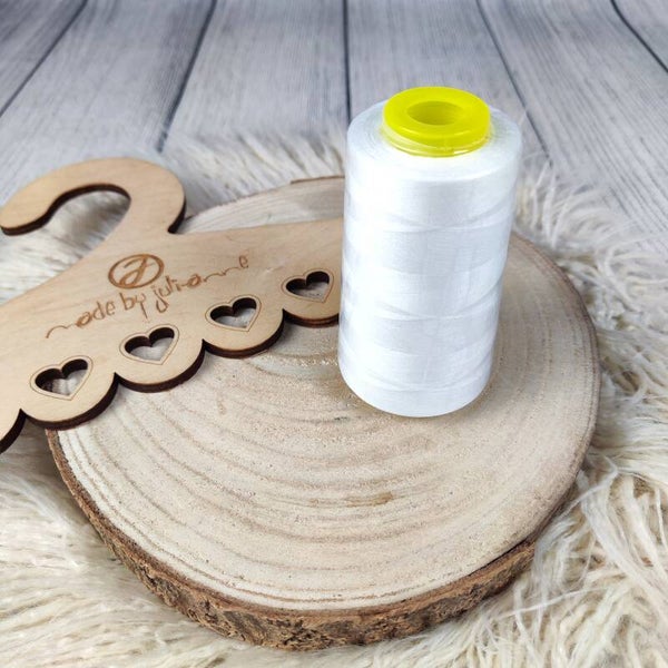 Overlock Garn - Weiß - 3000 yards
