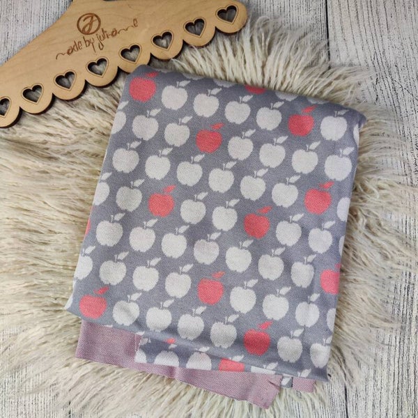ABVERKAUF - STOFF 230 0,4m/vb + Anhang Traumbeere Jacquard