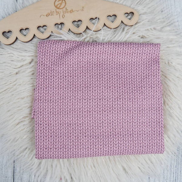 ABVERKAUF - STOFF 258 0,5m/VB Hamburger Liebe Glitzer Big Knit