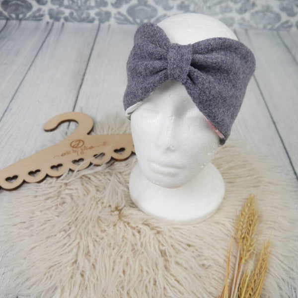 KU 52-54 Knoten Haarband - Walk Grau