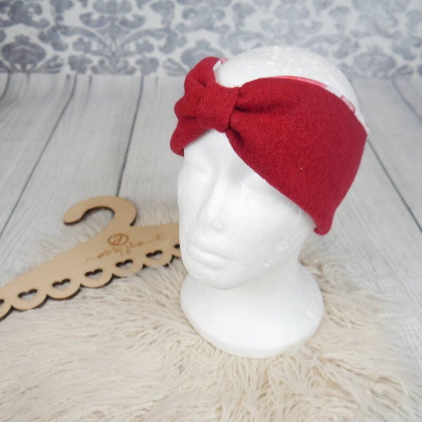 KU 46/48 Knoten Haarband - Walk Rot