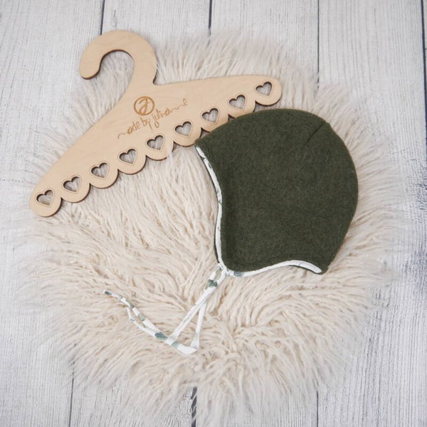 KU 43-44 Walk Mütze "Helmwunder" Waldgrün