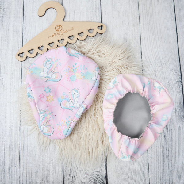 Fahrrad Sattel Bezug - Einhörner Rosa