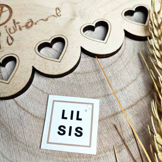SnapPap Label -  LIL SIS
