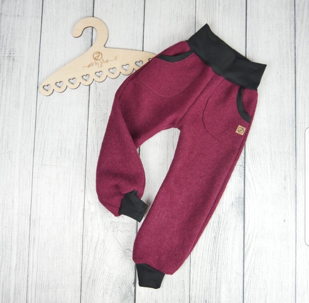 Walk-Hose Bordeauxviolett