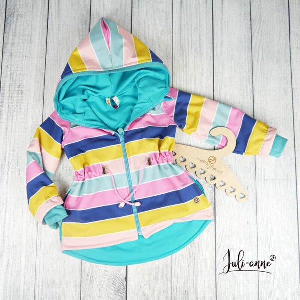 Cool Jacket Softshell Blockstreifen