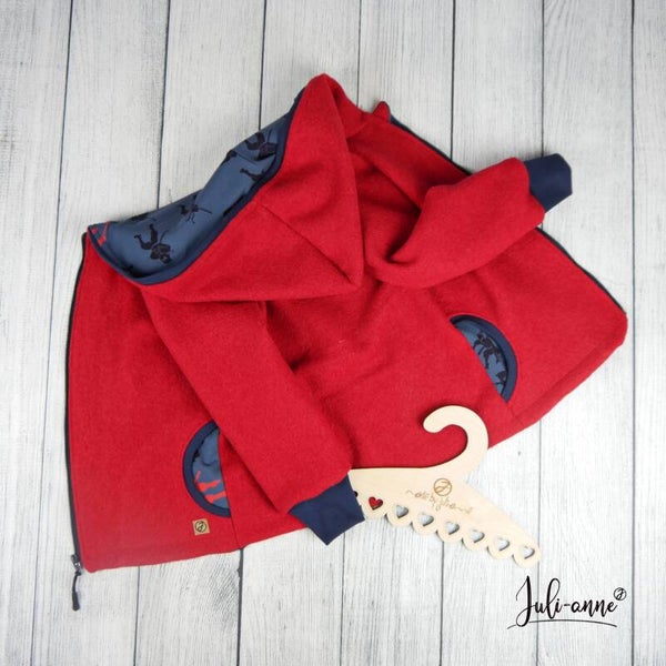 Walk Jacke Jungs Rot