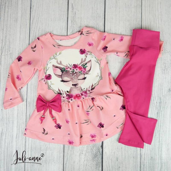 Long-Bluse / Kleid Ganzjahresliebling Rosie Reh