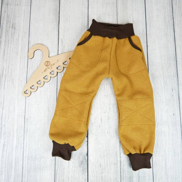 Walk-Hose Senfgelb