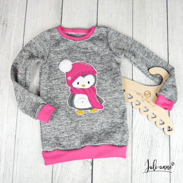 Pullover Max Strickfleece Pinguin