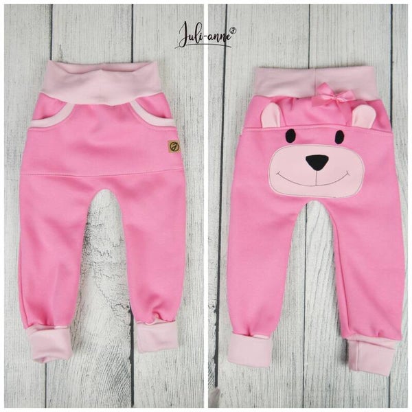 Bärchenhose Rosa - Hellrosa