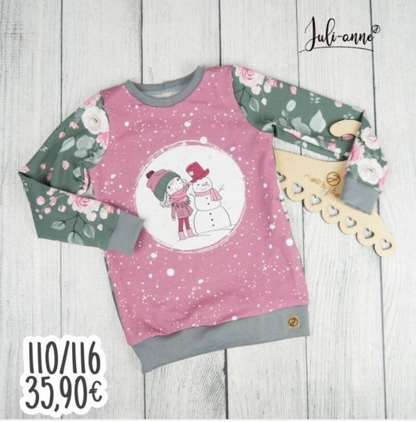 110 / 116 Pullover Max Winter Mädchen