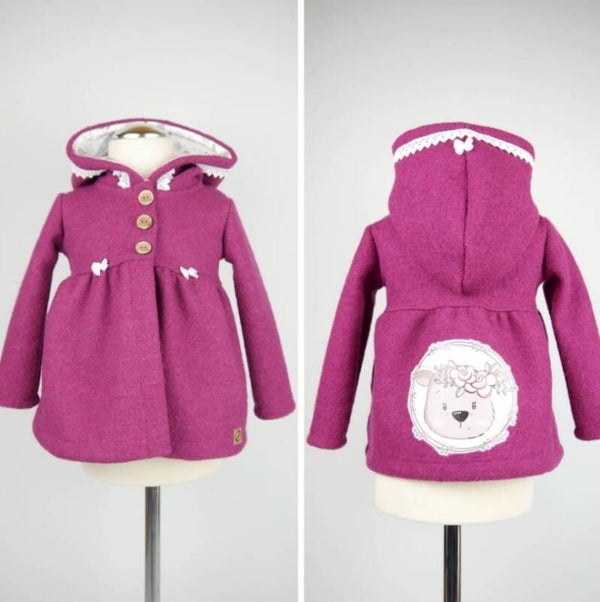 Jumi Mädchen Jacke / Mantel Walk Pink