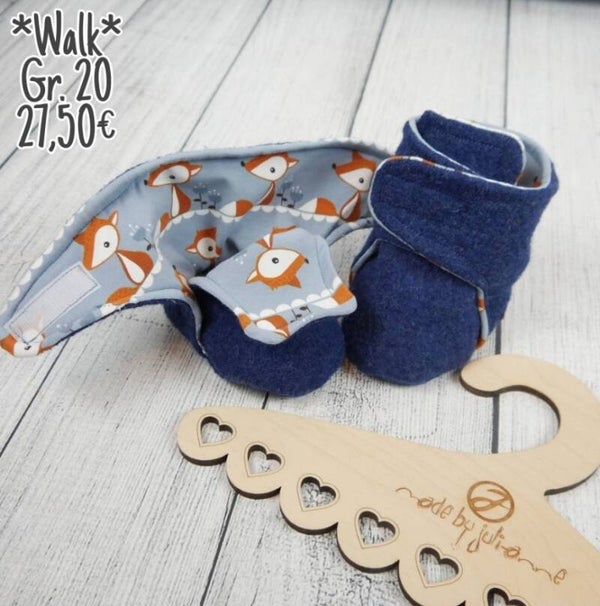 Gr. 20 - Stiefel Walk Marine - Fuchs