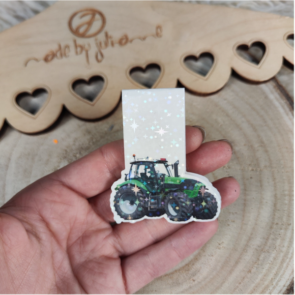 Magnet - Lesezeichen - Traktor  - personalisierbar