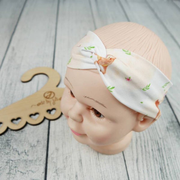 KU 45-47 Bandeau Knoten - Haarband Reh Rosie