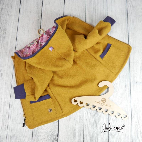 Walk Jacke Senf - Jungs + Mädchen