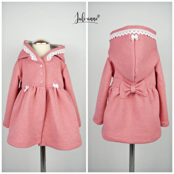 Jumi Mädchen Jacke / Mantel Glitzer Sweat Himbeer